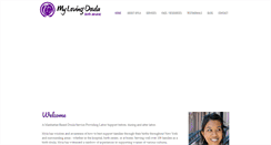 Desktop Screenshot of mylovingdoula.com